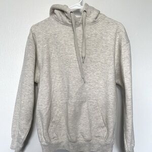 PACIFIC & CO PERFECT HOODIE SMALL ACADEMIA SPORTY HEATHER GRAY PLAIN NO GRAPHICS